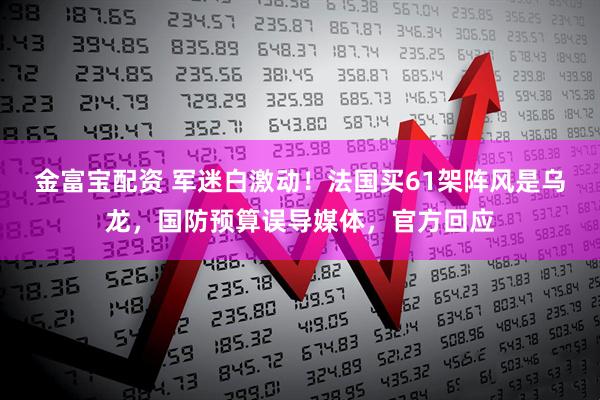 金富宝配资 军迷白激动！法国买61架阵风是乌龙，国防预算误导媒体，官方回应